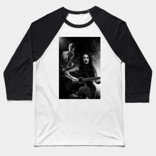 Guitarist and Saxophonist Baseball T-Shirt